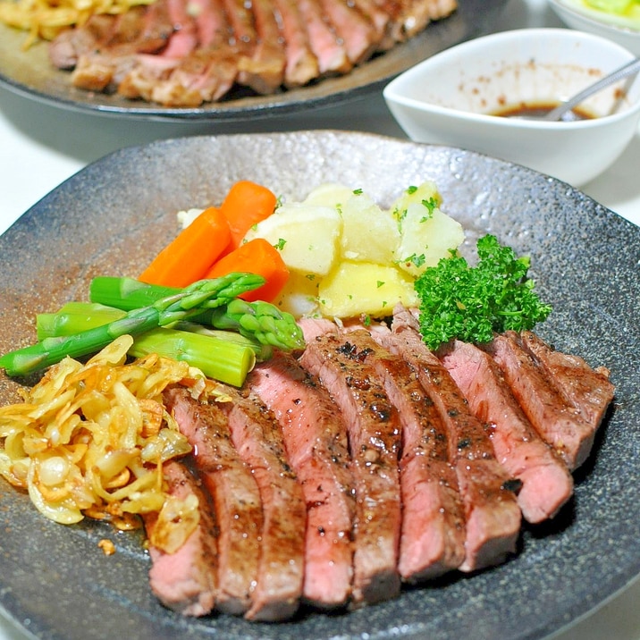 肉 レシピ ステーキ ステーキの焼き方（ソースレシピ付き）｜焼き加減も完璧！｜神戸牛の辰屋